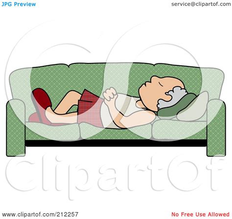 Royalty Free Rf Clipart Illustration Of A Relaxed Senior Caucasian