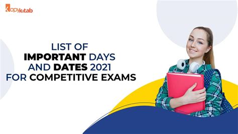 Important Days And Dates Pdf 2021 For Competitive And Entrance Exams