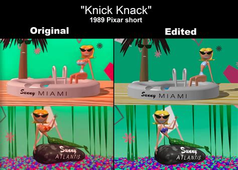The Pixar Short Knick Knack Has Been Edited To Be Less Offensive Than The Original Version