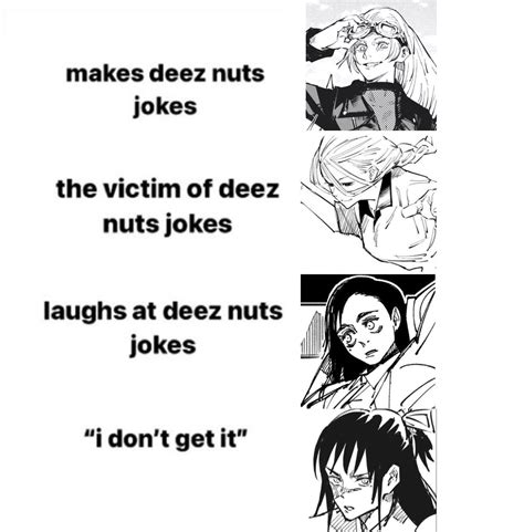 Pin by sad grass on brainrot: jujutsu kaisen | Jujutsu, Deez nuts jokes