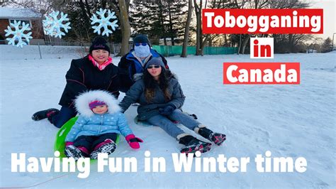 What Do Canadians Do In The Winter Tobogganing 2021 Outdoor