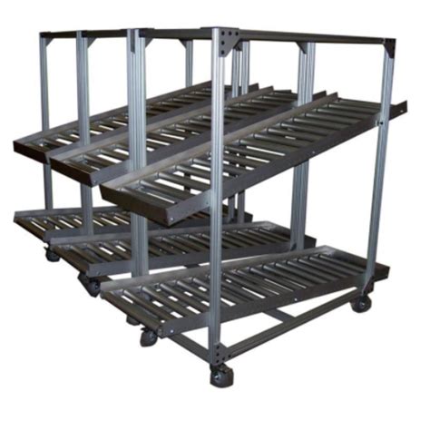 8 Ft Powder Coating Gravity Flow Rack For Storage At Rs 9800piece In