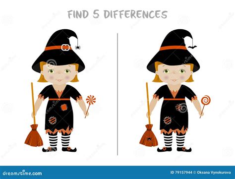 Spot The Difference Pictures Halloween
