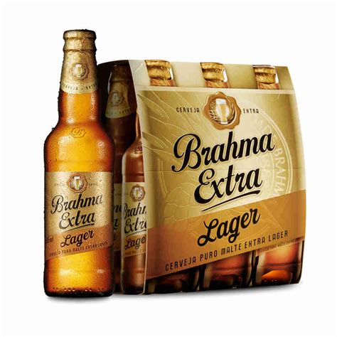 Cerveja Brahma Extra Lager 355ml Caixa 6 Unidades Empório Da Cerveja