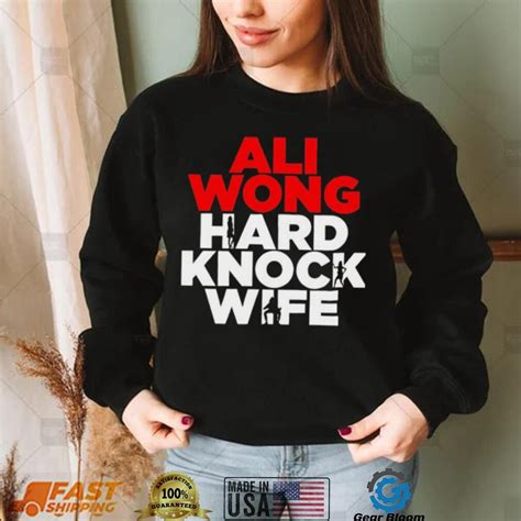 Best Ali Wong Hard Knock Wife Grunge Design Shirt Gearbloom