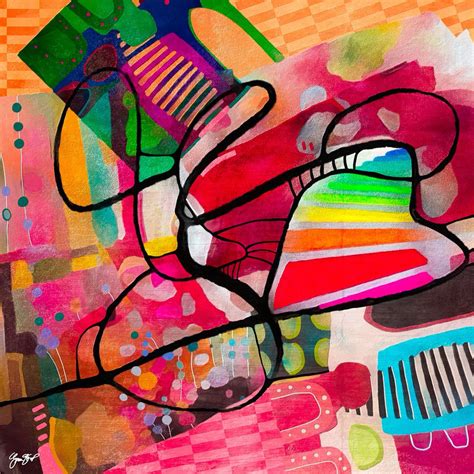 Abstract Mixed Media Art By Gina Startup Abstract Watercolor Abstract