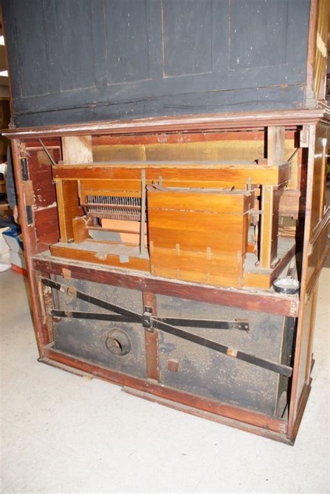 Estey Oak Pump Organ Faux Wood Organ Pipe Top Bellows Lot 4074a