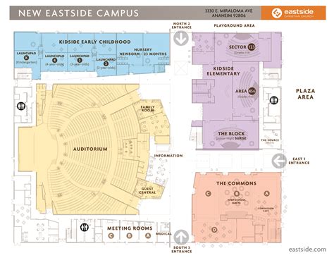 Ecc South Campus Map