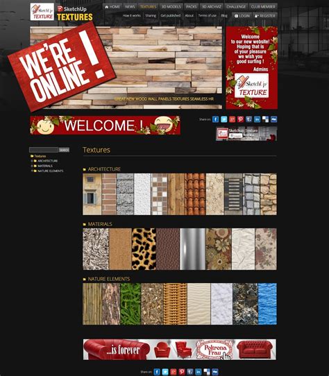 Sketchup Texture Our New Website Is Finally Online
