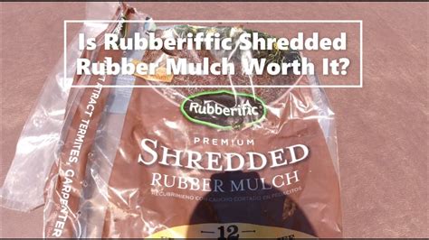 I Went All Rubberific Rubber Mulch Is It Worth It Youtube