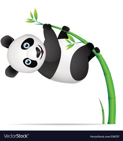 Cute Panda Royalty Free Vector Image Vectorstock