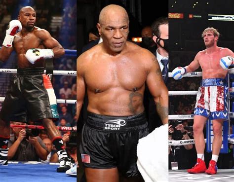 Floyd mayweather will take on youtuber logan paul in june (photo: Mike Tyson predicts Logan Paul's chances against Floyd ...