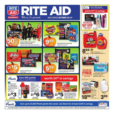 Rite Aid Weekly Ad October 25 31 2015