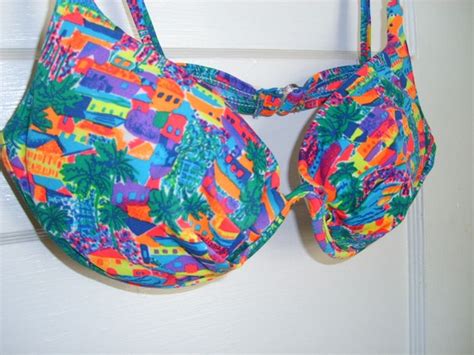 80s Vintage Ocean Pacific Neon Sexy Summer By Threadartifacts