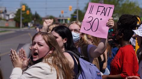 Arrest Of Teen At High School Dress Code Protest Draws Ire Praise Cbc News