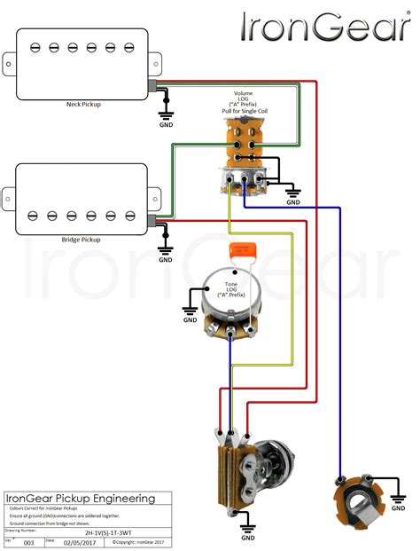 Diagram For Wiring Two Humbuckers Tele