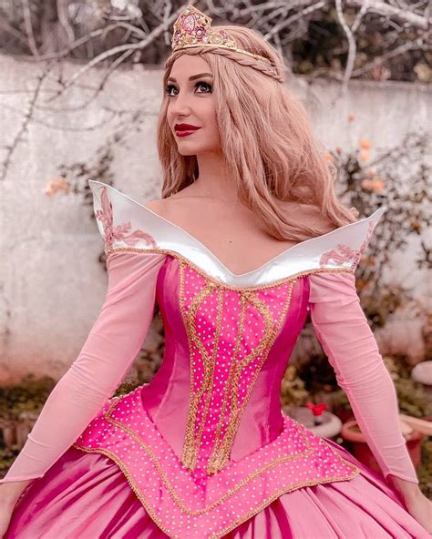 Pink Aurora Princess Costume Adulte Inspiré Disney Cosplay Etsy France