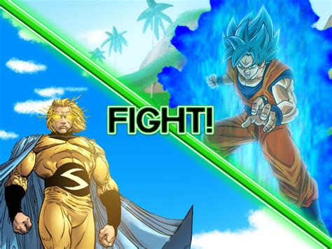 Fight Sentry Vs Goku By Green 73 On Deviantart
