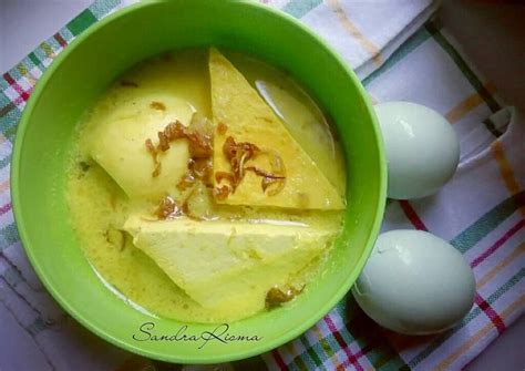 ❤ sayur kuning tahu telur ❤. Resep Sayur Tahu Kuning Telur oleh Sandra Risma - Cookpad