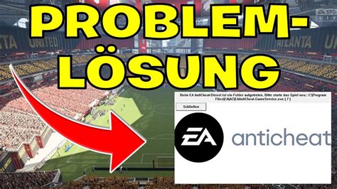 EA Anticheat Fehler für FIFA beheben EASY Fifa PC Fixen YouTube