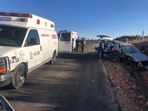 Tres Muertos Y Dos Personas Graves Tras Fatal Accidente En Zacatecas