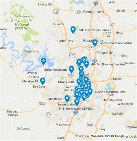 Discovering The Best Restaurants Near Me With Map Of Restaurants Near