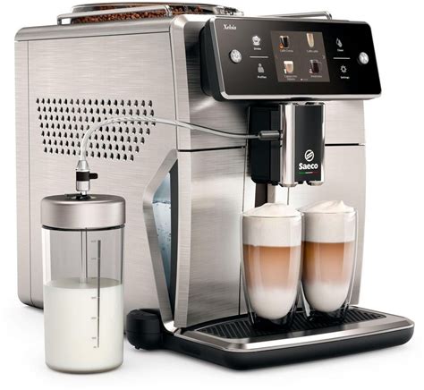 Ausgestattet mit modernsten technologien liefern die saeco kaffeevollautomaten auf knopfdruck perfekten espresso, cappuccino, latte macchiato und vieles . Saeco Kaffeevollautomat SM7785/00 Xelsis, 20 ...