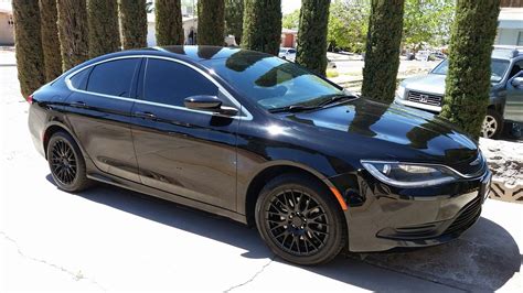 2015 Chrysler 200 Tinted Windows And Black Rims Chrysler 200s