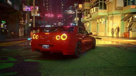 Nissan Skyline Gt R R Cyberpunk Rtx Psycho Ray