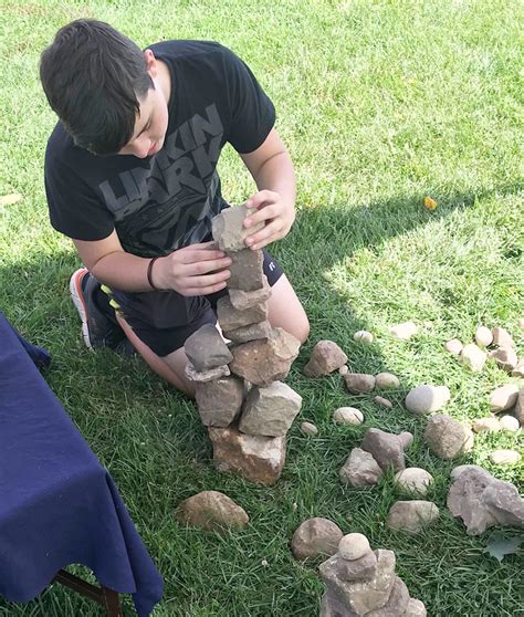 Rock Stacking Competition New To Rec Fest 2021 Westside News Inc