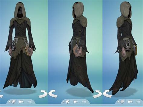The Sims 4 Id Grim Reaper Outfit By Snaitf • Sims 4 Downloads Reaper