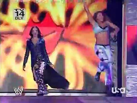 Melina And Victoria Vs Mickie James And Candice Michelle Video Dailymotion