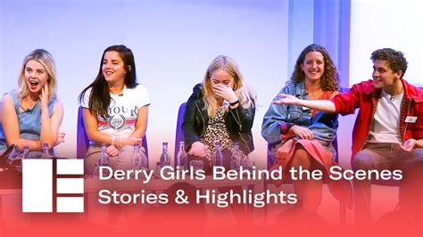 derry girls behind the scenes stories and highlights edinburgh tv festival youtube