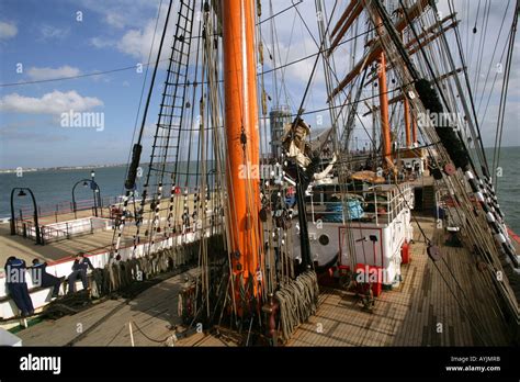 Masts And Rigging Of The Sedov The Largest Tall Ship In The World