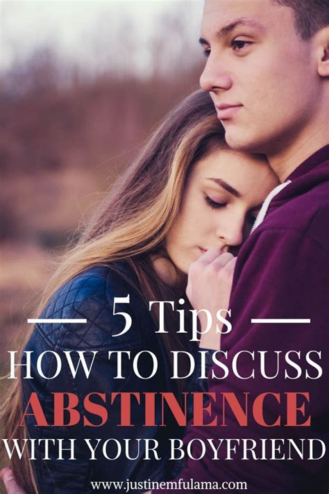 How To Discuss Abstinence With Your Boyfriend Relationship Advice