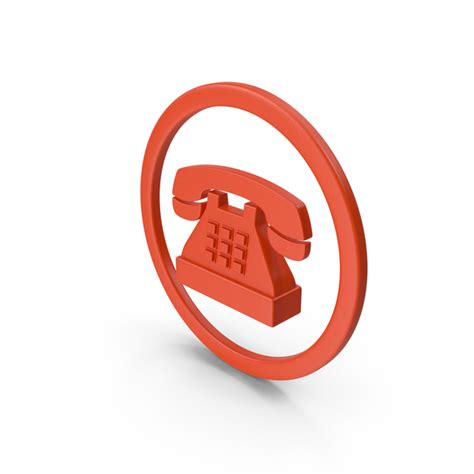 Red Round Telephone Icon Png Images And Psds For Download Pixelsquid