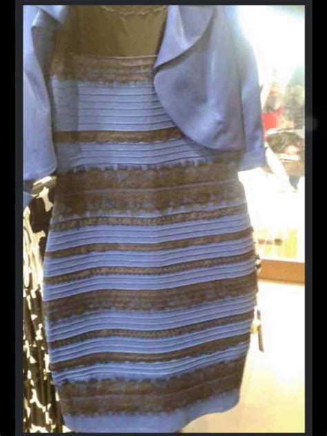 What Color Is This Dress Black And Blue Or Gold And White White