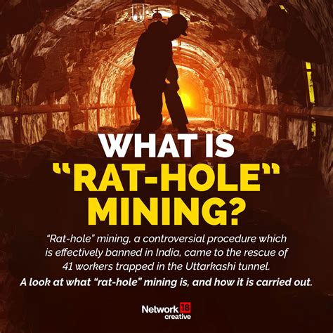 Uttarkashi Tunnel Rescue What Is Rat Hole Mining That Saved 41 Trapped Workers Gfx News18