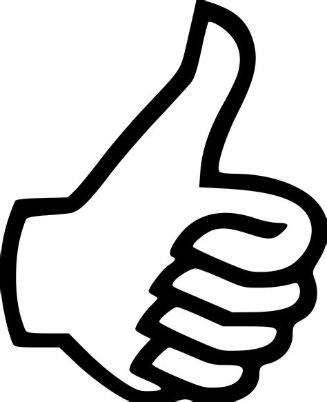 Emoticon Thumb Up Transparent Png Thumbs Up Clipart Stunning Free The