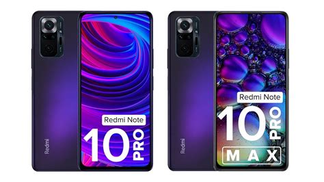 Redmi Note 10 Pro Redmi Note 10 Pro Max Get New Dark Nebula Colour