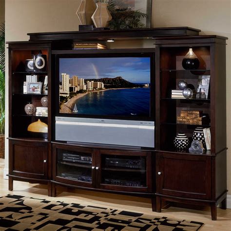 Have To Have It Excalibur 4 Piece Entertainment Wall Unit With 60 In