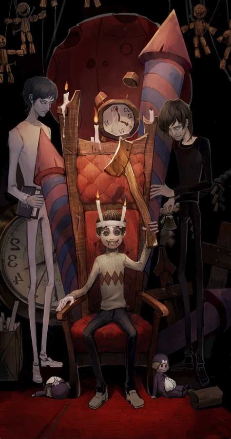 Identity V X Junji Ito Collection Crossover Event Countdown Posters