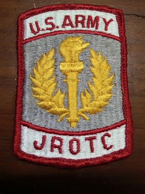 Us Army Jrotc Patch By Vgtmilitary On Etsy