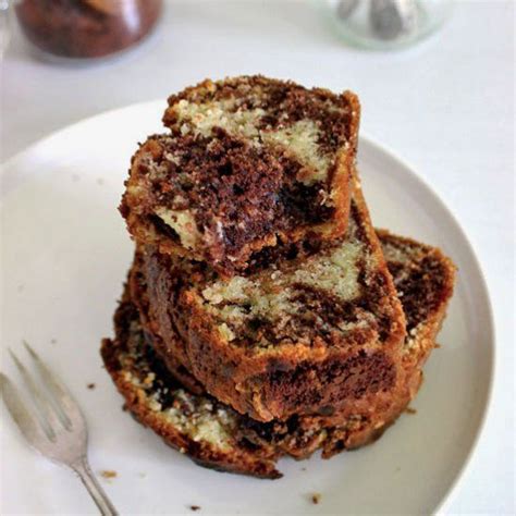 A Deliciously Soft And Tender Vanilla And Chocolate Swirl Cake One Of