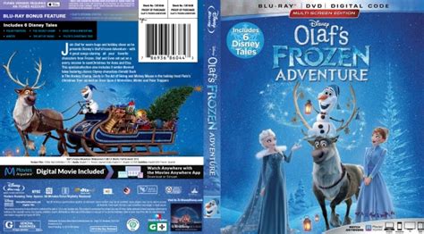 Covercity Dvd Covers And Labels Olafs Frozen Adventure