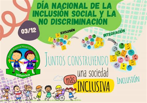 Día Nacional De La Inclusión Social Y La No Discriminación Día