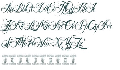 10 Old Script Font Generator Images Old English Tattoo Fonts Tattoo