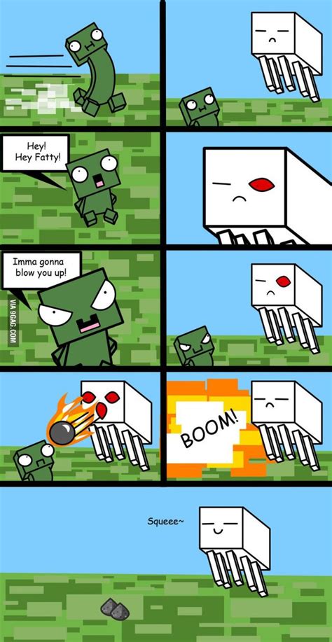 Minecraft Meme Cartoon