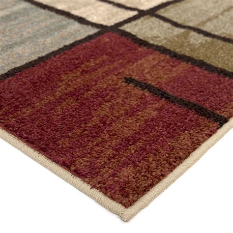 Better Homes And Gardens Spice Grid 110 X 5 Rouge Area Rug