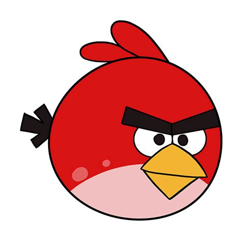 How To Draw Angry Birds Really Easy Drawing Tutorial Easy Drawings